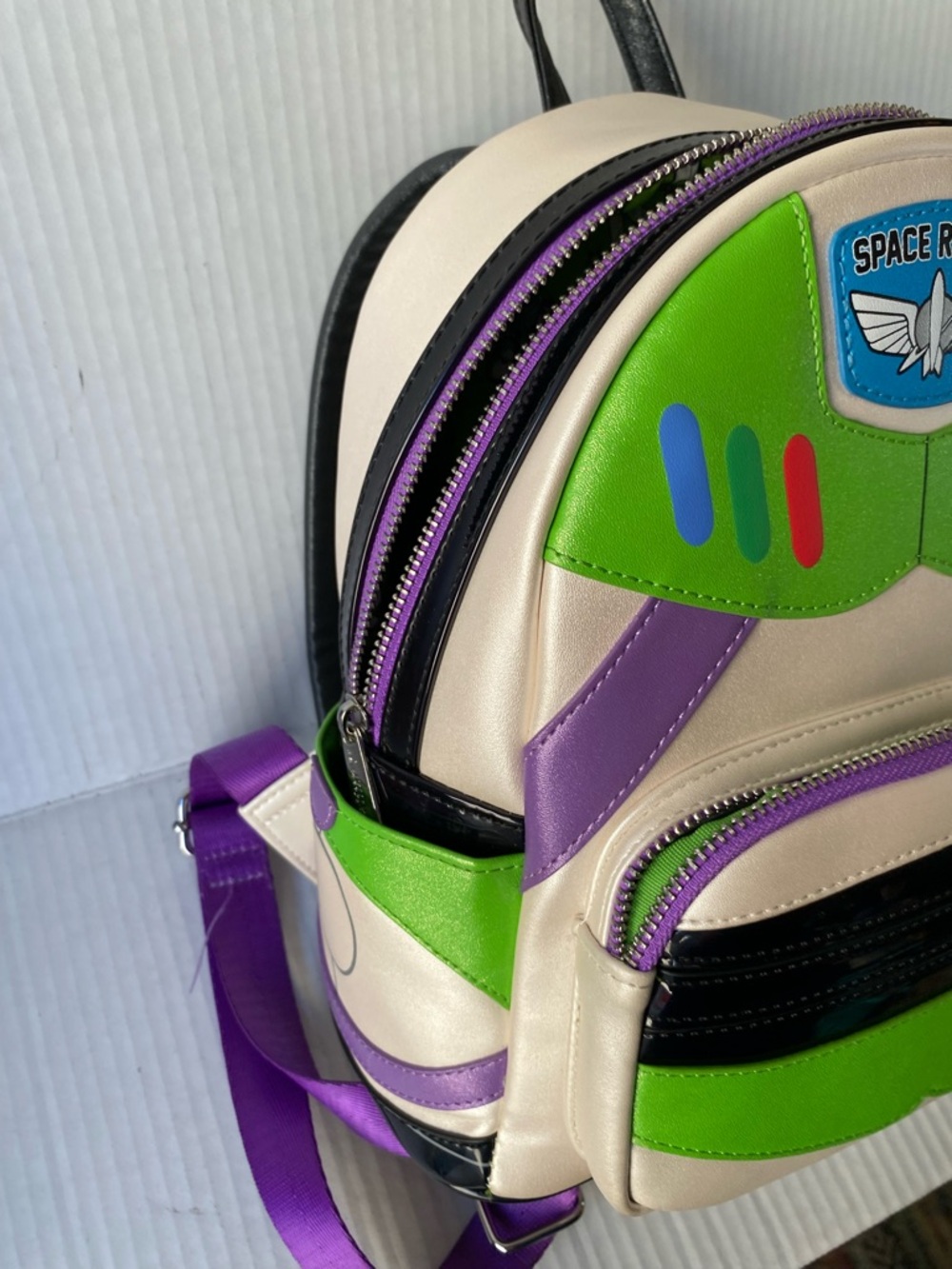Loungefly Disney Parks Toy Story Buzz Lightyear Mini Backpack Space Ranger - Picture 6 of 12